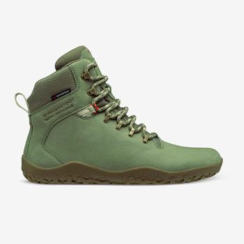 Green Men's Vivobarefoot Tracker II Fg Hiking Shoes | Philippines 0071LISH